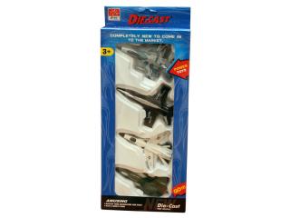 Set mini letadel 4 ks