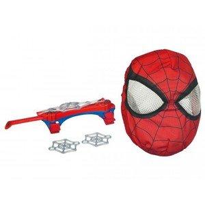 Spiderman Pavučinometač Web Blastter s maskou