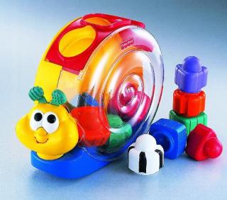 Vkládačka šnek Fisher Price