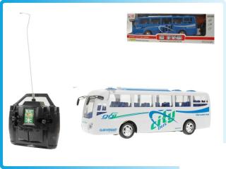 R/C Autobus 30cm 27MHz plná funkce na BO se světlem