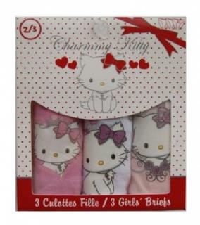 Sada 3 ks  kalhotek Charmmy Kitty