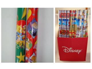 Balící papír Disney 2 druhy vánoční 200x70 mm