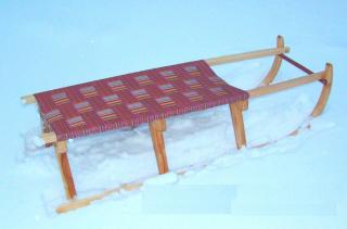 Dětské sáňky Rusínky 105cm