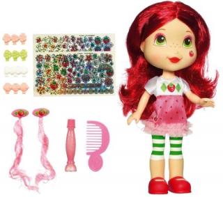 Jahůdka česací s doplňky - Strawberry Shortcake