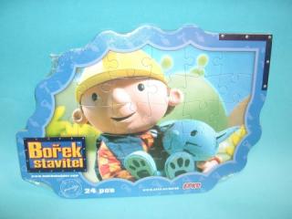 Puzzle Bořek Stavitel (24 dílků)
