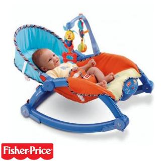 Houpací křesílko - lehátko L0539 Delux 3 v 1Fisher price