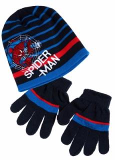 ČEPICE A RUKAVICE Spiderman