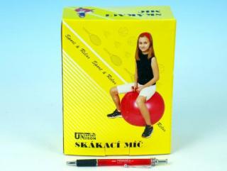 Dětský skákací balon 50 cm červený