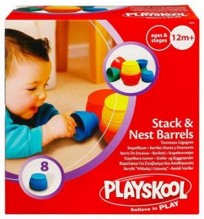 Playskool Hrací set barevné soudky