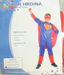 Karnevalový kostým - Šaty Super hrdina M