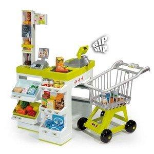 Supermarket zelenobílý 