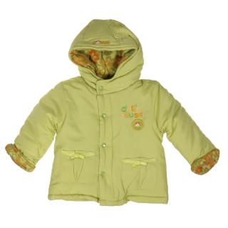 Dětská zimní bunda Baby Akr zelená barva
