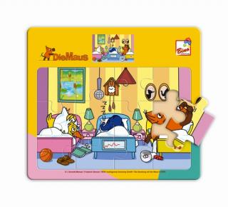 Puzzle Myš jde spát