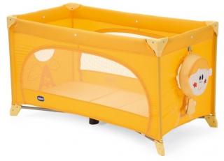 Cestovní postýlka Chicco Easy Sleep žlutá barva