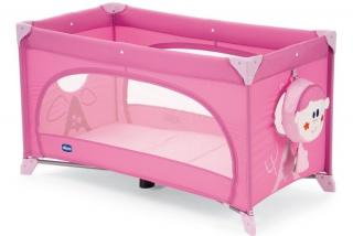 Cestovní postýlka Chicco Easy Sleep růžová barva