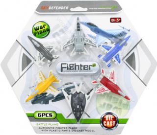 Sada letadel mini 7cm,blistr 6ks