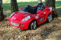 Dětské elektrické auto Nové FERRARI 2011 - 6V - 30W + RADIO