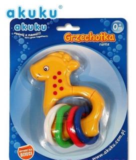 Chrastítko Žirafka Akuku