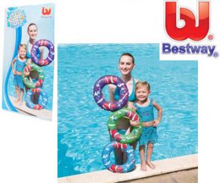 BESTWAY Kruh plovací s potisky 41cm /1-3let 