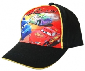 Kšiltovka Cars černá 4108
