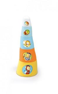 Veselá pyramida Smoby Cotoons