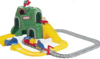 Sada autodráha s železnicí Little Tikes 4252