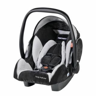 Dětská autosedačka RECARO Young Profi Plus Topline černá/stříbrná