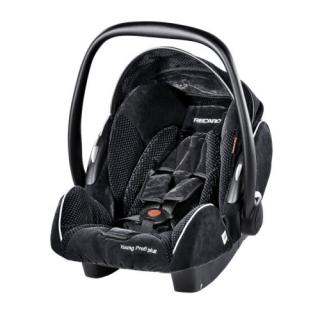 Dětská autosedačka RECARO Young Profi Plus Topline černá