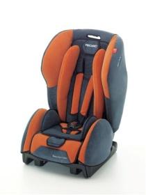 Dětská autosedačka RECARO Young Expert Plus Topline šedá/oranžová