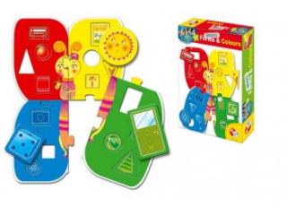 Baby genius poznej tvary a barvy
