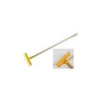 Hrábě dřevo plast 72cm