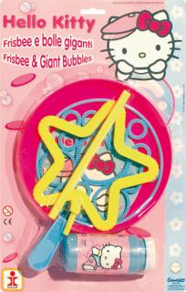 Fresbee a bublifuk Hello Kitty