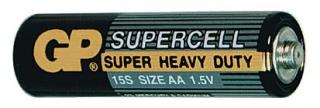 Baterie GP Supercell R6 (AA, tužka), 4 ks ve fólii